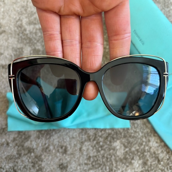 Tiffany & Co. Black Sunglasses - Picture 11 of 13